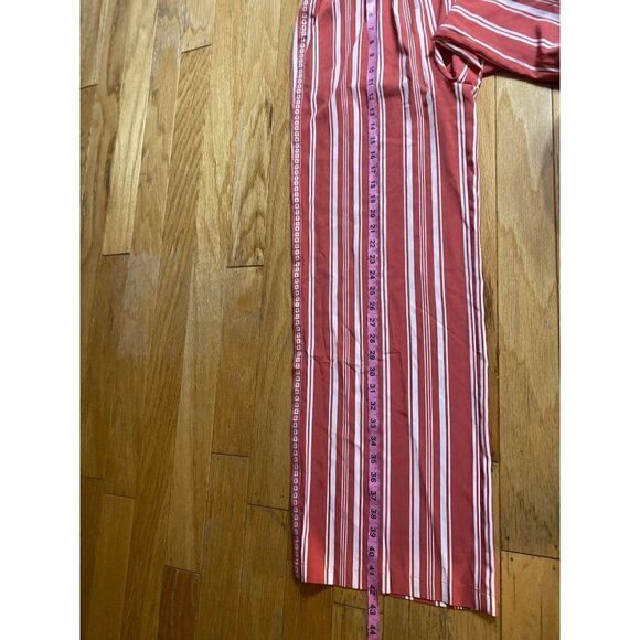Young Usa women's striped tied elastic waist loose casual pants size medium - Picture 8 of 8